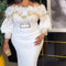 All White Party Dresses & Gowns