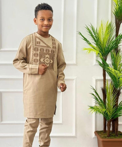 Boys African Traditional Clothing Party Outfit