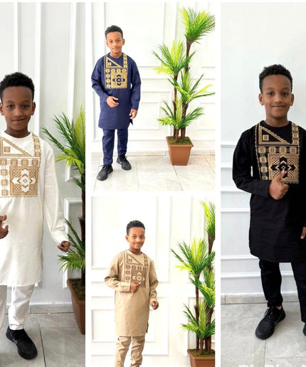 Boys African Traditional Clothing Party Outfit