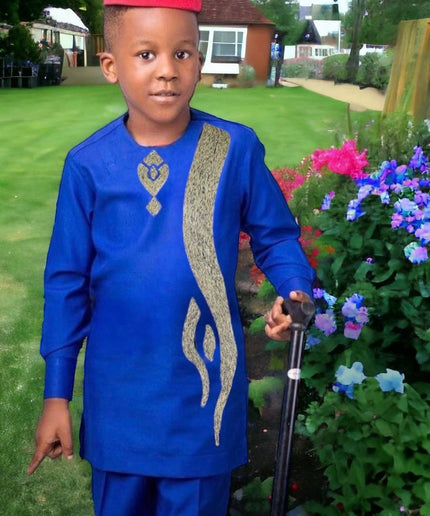 Boys African Traditional Clothing Party Outfit