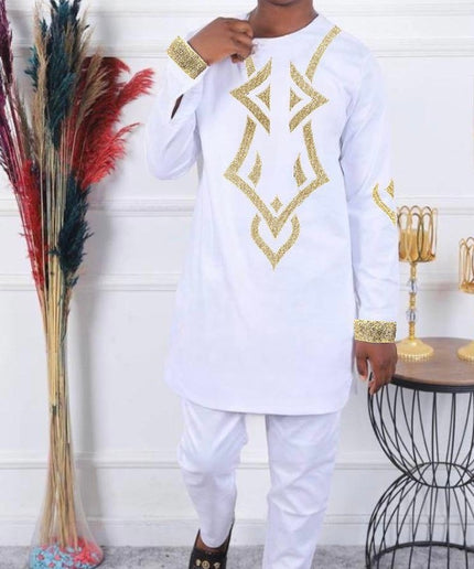 Boys African Traditional Clothing Party Outfit