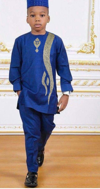 Boys African Traditional Clothing Party Outfit