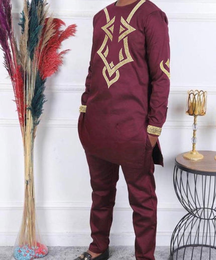 Boys African Traditional Clothing Party Outfit