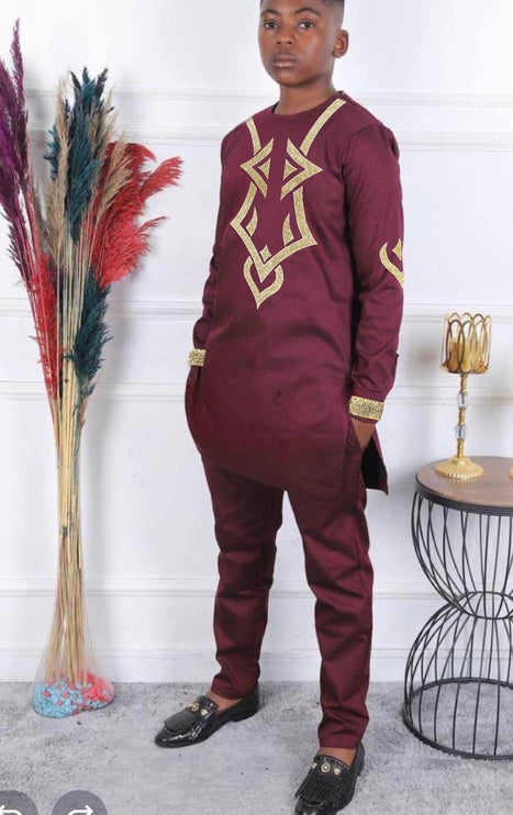 Boys African Traditional Clothing Party Outfit