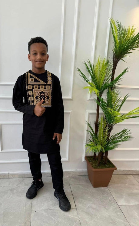 Boys African Traditional Clothing Party Outfit