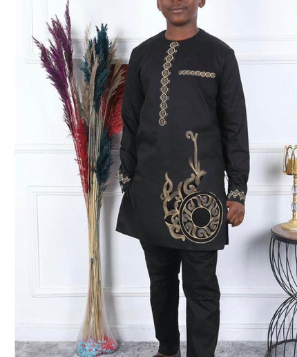 Boys African Traditional Clothing Party Outfit