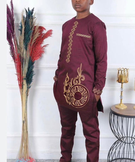 Boys African Traditional Clothing Party Outfit